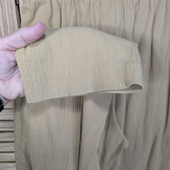 Vintage Alfred Dunner Beige Drawstring Pants w/ Pockets Size 16 - Picture 8 of 9